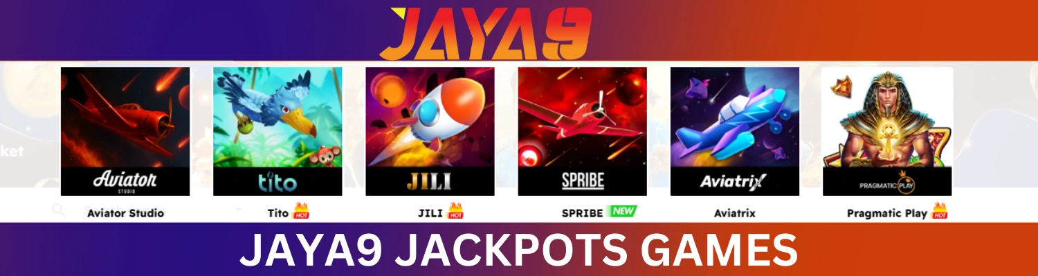 Play jackpot casino games with big prizes